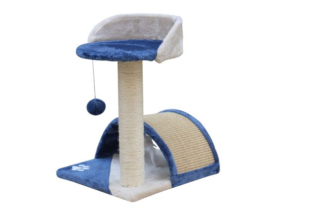 50 cm Cat Scratching Post Tree Scratching Pole Climbing Post – Blue