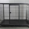 YES4PETS Pet Dog Cat Cage Metal Crate Kennel Portable Puppy Cat Rabbit House – 123x79x96 cm