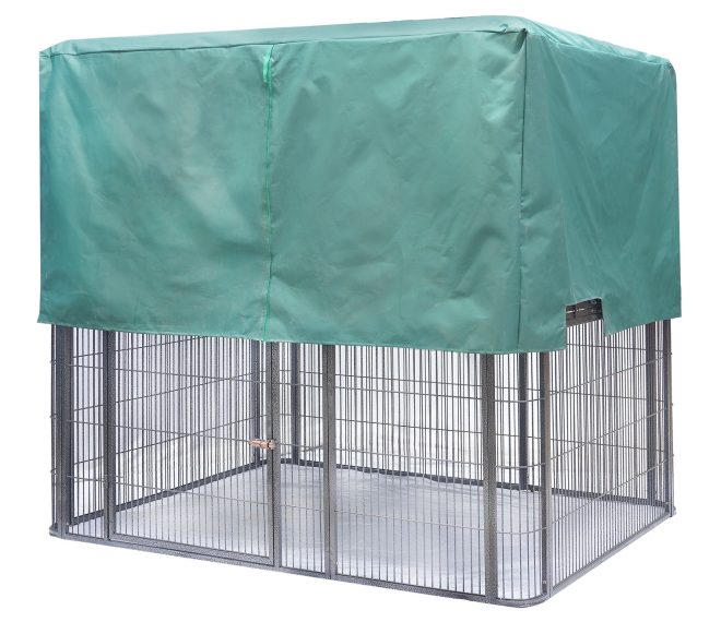 XXXXL Walk-in Bird Cat Dog Cage Pet Parrot Aviary  Perch 219x158x203cm With Green Cover