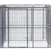 XXXXL Walk-in Bird Cat Dog Cage Pet Parrot Aviary  Perch 219x158x203cm With Green Cover