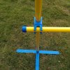 Portable Dog Puppy Training Practice Jump Bar Poles Agility Post