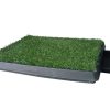 YES4PETS Indoor Dog Puppy Toilet Grass Potty Training Mat Loo Pad pad with grass – With 1 x Grass Mat