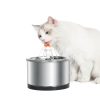 Automatic Electric Pet Water Fountain Dog Cat Stainless Steel Feeder Bowl Dispenser