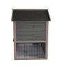 Grey Chicken Coop Rabbit Hutch Ferret Cage Hen Chook House