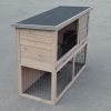 Double Storey Rabbit Hutch Guinea Pig Cage , Ferret cage W Pull Out Tray