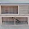 Double Storey Rabbit Hutch Guinea Pig Cage , Ferret cage W Pull Out Tray