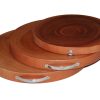 3 Natural Hardwood Hygienic Kitchen Cutting Wooden Chopping Board Round