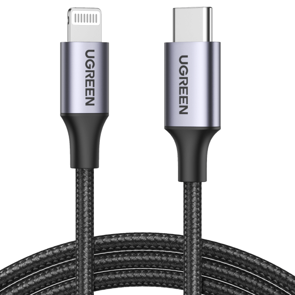 UGREEN 60759 USB-C to iPhone 8-pin Fast-Charging Cable – 1M