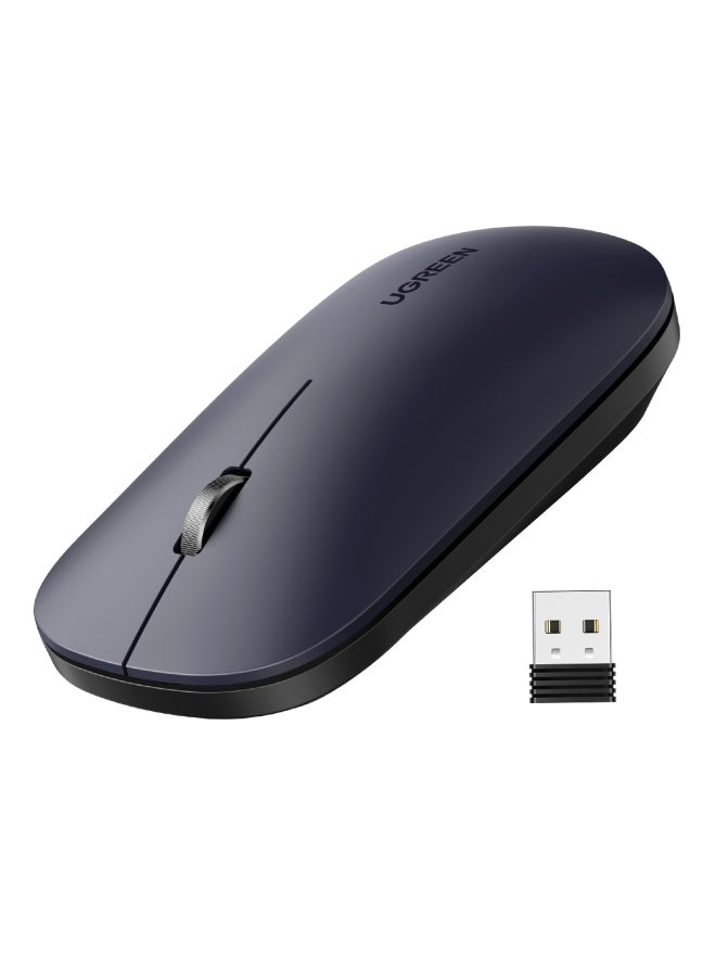 UGREEN Slim 2.4G Wireless Mouse – Black