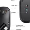 UGREEN Slim 2.4G Wireless Mouse – Black