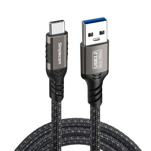 Simplecom CAU510 USB-A to USB-C Data and Charging Cable USB 3.2 Gen2 10Gbps 1M