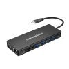 CHN613 USB-C 13-in-1 Multiport Docking Station Dual HDMI + VGA Triple Display USB 3.2 Gen 2 10Gbps