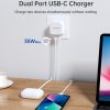 CHOETECH Q5008 PD 35W Dual USB-C Charger