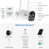 C40 Indoor/Outdoor WiFi Battery Camera With Solar Panel