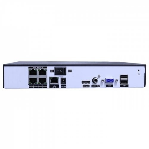 4CH 2MP/1080P PoE CCTV System (2TB HDD)