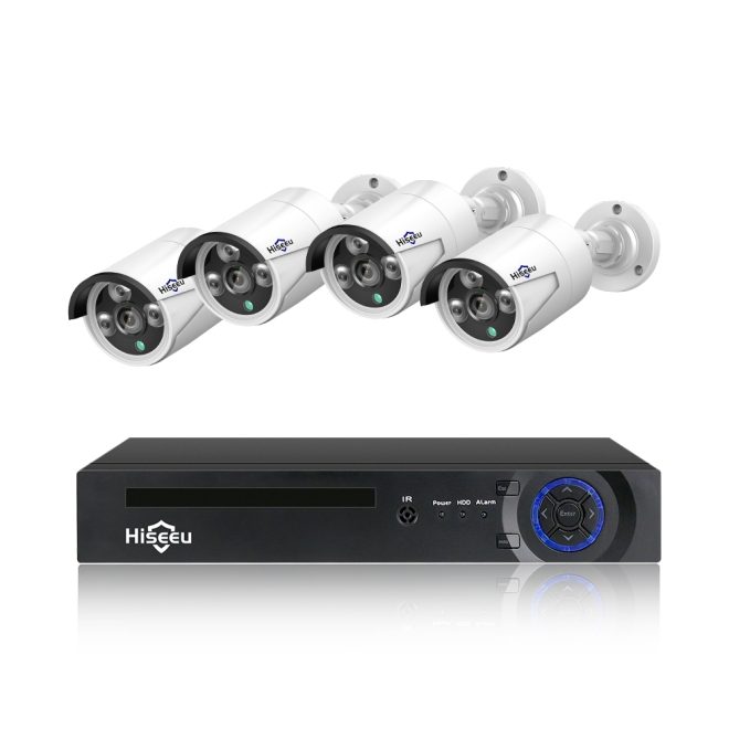 4CH 4MP PoE CCTV System (2TB HDD)