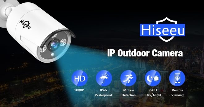 H.264 4MP PoE IP Camera