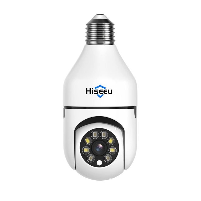 2MP Light Bulb WiFi Panorama IP Camera