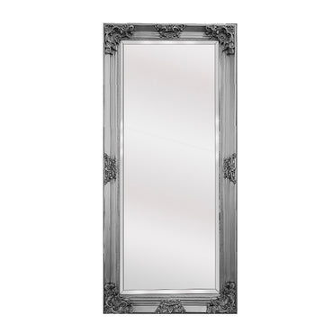 Deluxe French Provincial Ornate Mirror – 80×170 cm, Silver