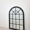 Window Style Mirror – Arch – 100×150 cm, Black