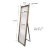 French Provincial Ornate Mirror – Free Standing 50cm x 170cm – Champagne