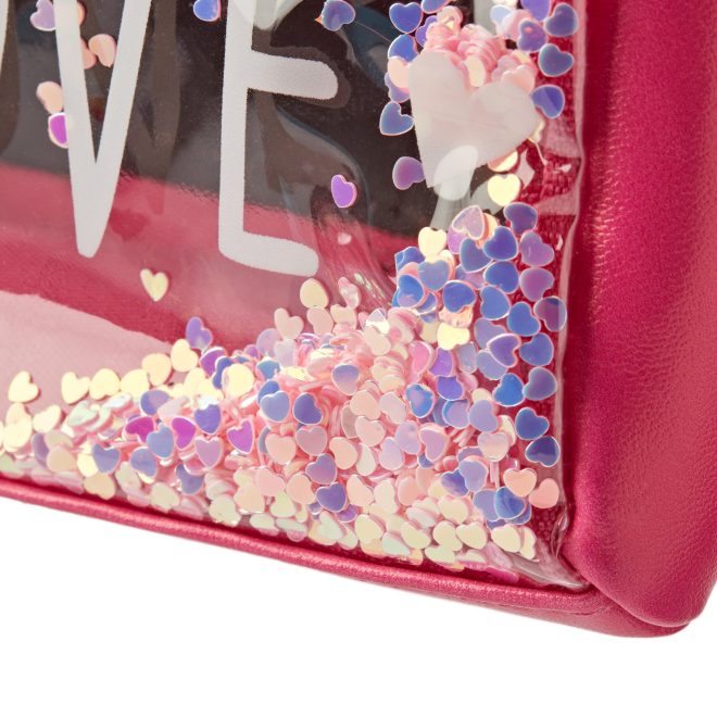 Tinc Lovely Mallo Sequin Pencil Case – Pink