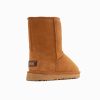 Ugg Boots Genuine Australian Sheepskin Unisex Short Classic Suede (Chestnut) – 35