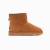 Ugg Boots Genuine Australian Sheepskin Unisex Mini Classic Suede (Chestnut) – Euro 36