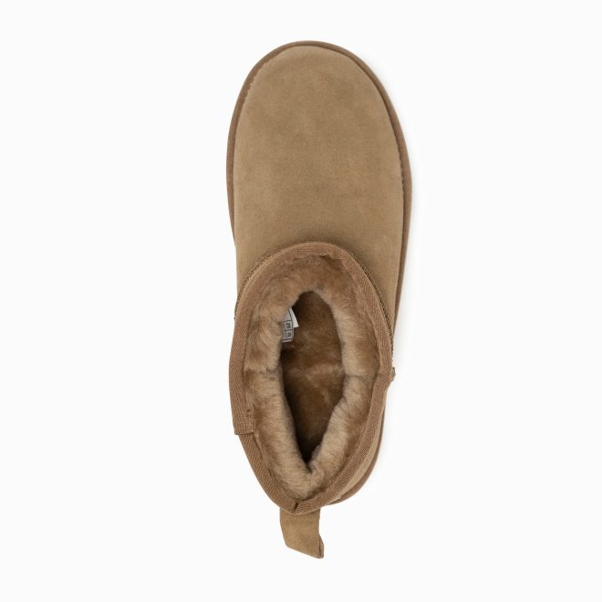 Ugg Boots Genuine Australian Sheepskin Unisex Mini Classic Suede (Olive) – Euro 35