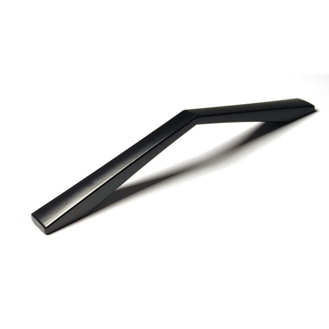 Zinc Alloy Kitchen Nickel Door Cabinet Drawer Handle Pulls – 128mm, Black