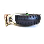 10Inch Swivel Castor Caster Pneumatic Tyres Tyre Wheels Trolley Cart Wheelbarrow