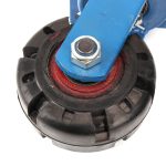 Industrial 500kg 6inch Heavy Duty Machine Solid rubber Caster Swivel Wheel