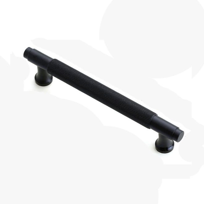 Furniture Door Kitchen Cabinet Handle Handles Pull Pulls Cupboard – 128mm, Black