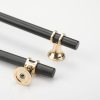 Luxury Design Kitchen Cabinet Handles Drawer Bar Handle Pull – 128mm, Black