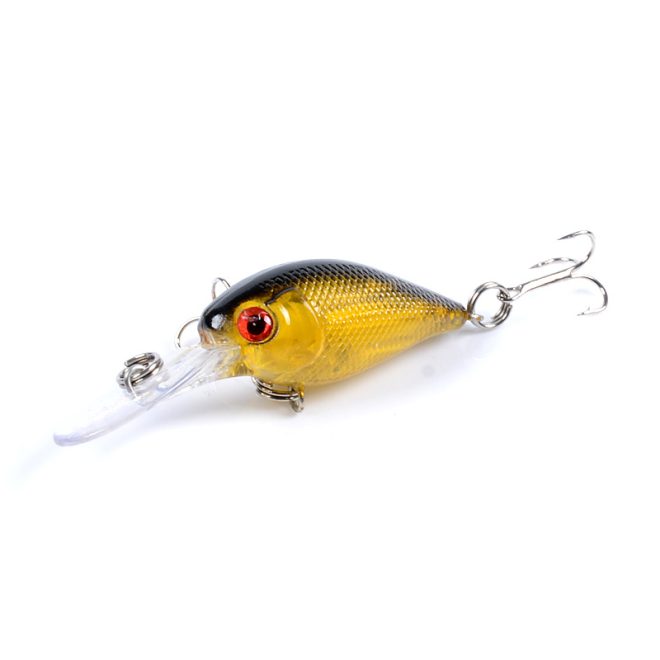 Popper Crank Fishing Lure Lures Surface Tackle Fresh Saltwater – 5.7cm x 9Pcs