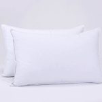 2 Premium Hotel Pillows 74CM x 48CM Pillows Breathable Cotton – 1150gm