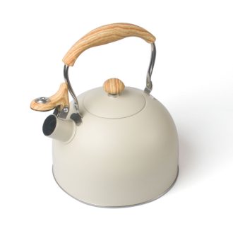 2.5 Liter Tea Whistling Kettle Stainless Steel Modern Whistling Tea Pot for Stovetop