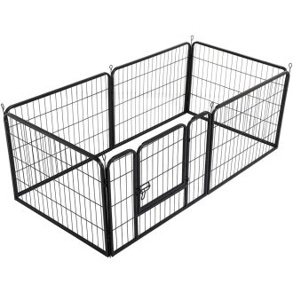 Pet Dog Cat Bunny Puppy Play pen Playpen 60×80 cm Exercise Cage Dog Panel Fence