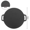 34cm Seasoned Cast Iron Induction Crepes Pan Baking Pancake Tool Pizza Bakeware