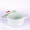 Ceramic Cooking Pot Clay Pot Japanese Donabe Chinese Ceramic Claypot Cookware Stockpot with Lid – 3.5L