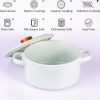 Ceramic Cooking Pot Clay Pot Japanese Donabe Chinese Ceramic Claypot Cookware Stockpot with Lid – 3.5L