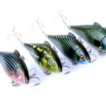 4x 8.5cm Vib Bait Fishing Lure Lures Hook Tackle Saltwater