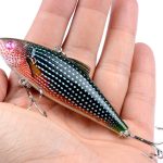 4x 8.5cm Vib Bait Fishing Lure Lures Hook Tackle Saltwater