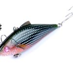 4x 8.5cm Vib Bait Fishing Lure Lures Hook Tackle Saltwater