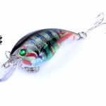 4x 7.5cm Popper Crank Bait Fishing Lure Lures Surface Tackle Saltwater