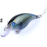 4x 7.5cm Popper Crank Bait Fishing Lure Lures Surface Tackle Saltwater