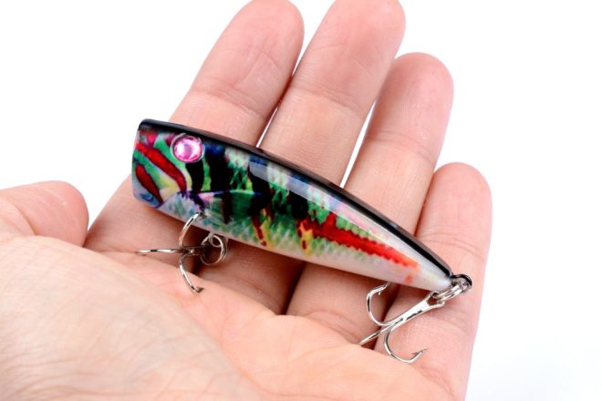 4X 6.8cm Popper Poppers Fishing Lure Lures Surface Tackle Saltwater