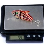 4x 5.5cm Vib Bait Fishing Lure Lures Hook Tackle Saltwater