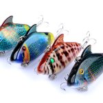 4x 5.5cm Vib Bait Fishing Lure Lures Hook Tackle Saltwater