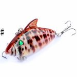 4x 5.5cm Vib Bait Fishing Lure Lures Hook Tackle Saltwater